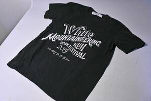 フジロックフェスティバル ★ 限定 Tシャツ ★ ホワイトマウンテニアリング ★Mサイズ黒★ fuji rock festival 2019 white mountaineering