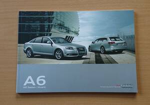 * Audi *A6 Sedan & Avant 2010 year 5 month catalog * prompt decision price *