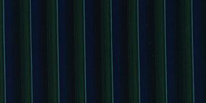 161301《生地の切売》ストライプ柄 紺・緑色 ピッケ 和モダン レトロ 綿100% インド綿 144cm幅 先染 ドビー織【50cm単位】