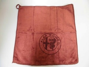  new goods * prompt decision ] Alpha Romeo microfibre towel A② Cross Brown car 