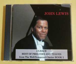 JOHN LEWIS『J.S.BACH BEST OF PRELUDES AND FUGUESfrom The Well-Tempered Clavier BOOK 1』