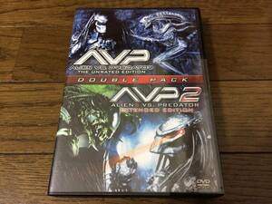 AVP complete version Alien VS. Predator 1&2 DVD double pack 