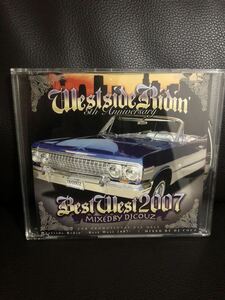 MIXCD DJ COUZ WESTSIDE RIDDIN 5TH ANNIVERSARY BEST WEST 2007★PMX GO HIP HOP G-RAP GANGSTA