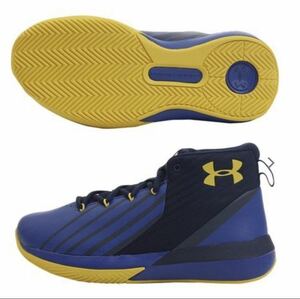 送料無料 新品 underarmour アンダーアーマー UA BGS LOCKDOWN 3 SYN WIDE 24 バスケットボールシューズ