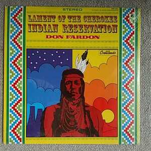 DON FARDON / Lament of the cherokee indian reservation　レコード　シールド