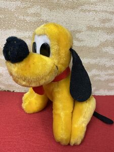 1980s Pluto soft toy 2 Vintage Disney 