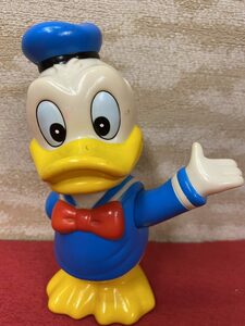 1980s Donald Duck копилка 3 Vintage Disney украшение монета банк 
