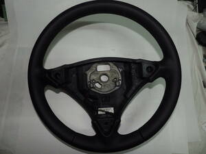  new same Porsche Cayenne original leather steering whee real leather steering wheel black 