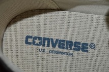 新品未使用 CONVERSE コンバース SUEDE ALL STAR US OX U.S. ORIGINATOR スエード レザー 1CL709 チャコール 送料無料 12100円 27.5センチ_画像7