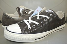 新品未使用 CONVERSE コンバース SUEDE ALL STAR US OX U.S. ORIGINATOR スエード レザー 1CL709 チャコール 12,100円 27.5センチ_画像2