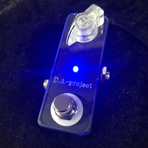 【新品】D.A-Project/D.A-Booster DAブースター (トゥルーバイパス(LED:Blue)) クリーンブースター 高品質バッファー_画像2