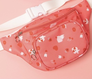 WEGO total pattern belt bag [KAKAO FRIENDS] pink 