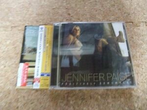 [CD][送100円～] サ盤 ジェニファー・ペイジ ポジティヴリー・サムホェア サムホエア 国内盤