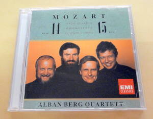 アルバン・ベルク四重奏団 : モーツァルト 弦楽四重奏曲 第１４番＆第１５番 CD ALBAN BERG QUARTET MOZART STRING QUARTETS NO.14 & NO.15