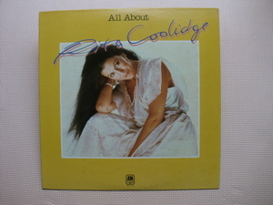 ＊【LP】Rita Coolidge／All About Rita Coolidge（AMP-6043）（日本盤）