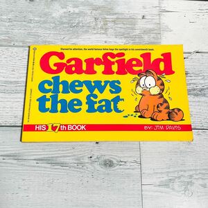 80 годы Vintage Garfild Garfield American Comics Jim *tei винт 