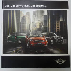 <送料込 匿名取引> BMW MINI カタログ 2013年3月発行 ロンドンデザインモデルカタログ&価格表付オプションカタログ付属