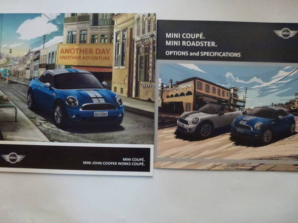 <送料込 匿名取引> BMW MINI COUPE カタログ 2011年10月発行 価格表付オプションカタログ付属