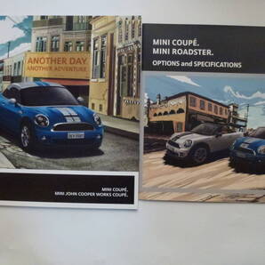 <送料込 匿名取引> BMW MINI COUPE カタログ 2011年10月発行 価格表付オプションカタログ付属