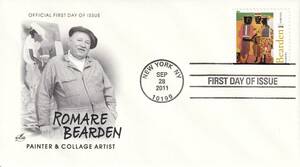 Art hand Auction [FDC] Gemälde: Romer Bearden (2011) (USA) t1741, Antiquität, Sammlung, Briefmarke, Postkarte, Nordamerika