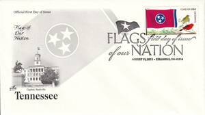 【ＦＤＣ】テネシー州旗（２０１１年）（アメリカ）　t1747