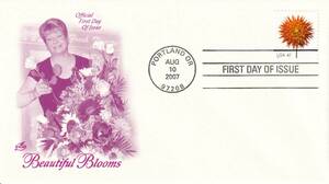 [FDC] beautiful flower 3(2007 year )( America ) t1757