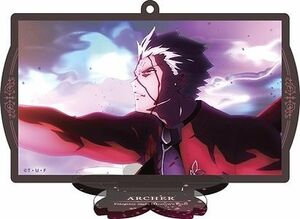 ●新品・未開封/アーチャー 劇場版 Fate/stay night Heaven's Feel スタンド付きアクリルキーホルダー /エミヤ/フェイト●