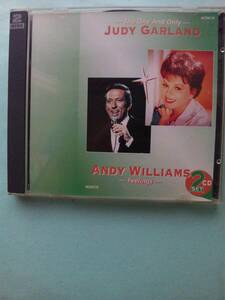 【送料112円】 CD 3614 JUDY GARLAND - THE ONE AND ONLY / ANDY WILLIAMS - FEELINGS 2枚組 【超貴重＝FOR SALE IN JAPAN ONLY】