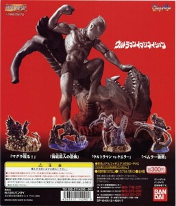 ♯　( 台紙のみ )　ガシャポン　HGシリーズ　ウルトラマン　イマジネイション　(台紙/POP)　非売品