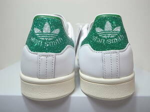 SWAROVSKI × STAN SMITH "WHITE GREEN" FX7482 （クラウドホワイト/クラウドホワイト/カレッジグリーン）