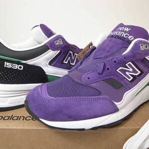 【送料無料 即決】海外限定 NEW BALANCE UK製 M1530CRT 29cm US11新品 30周年記念 パープルxブラックxグリーンxホワイト紫 MADE IN ENGLAND