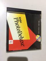 中古品 Adobe Systems Adobe PhotoDeluxe Macintosh版 ディスクのみ 現状品_画像1