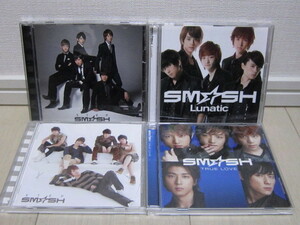 K-POP♪ SM☆SH（スマッシュ）シングルCD4点まとめて（DVD＋フォトブック付き有り）日本版 帯付き※厚みの関係から簡易梱包※