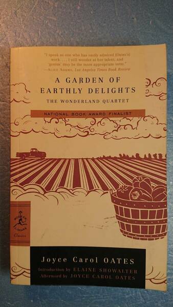 英語小説J.C.オーツ著「A Garden of Earthly Delights地上の楽園(ワンダーランドカルテット第1作)」