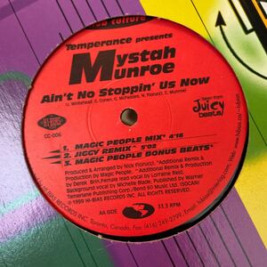 MYSTAH MUNROE ain’t no stoppin us now レコード　バイナル　ディスコ　カバー