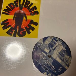 INDELIBLES WEIGHT mucho stereo , WEIGHT レコード　バイナル　hiphop rap 12インチ