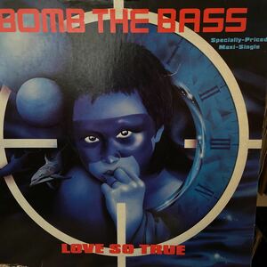 bomb the bass love so true レコード　バイナル