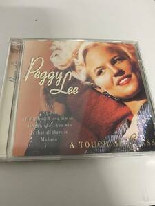 特選中古JAZZ CD♪多様なアレンジ　ジャズボーカル名盤♪A Touch Of Class/Peggy Lee♪
