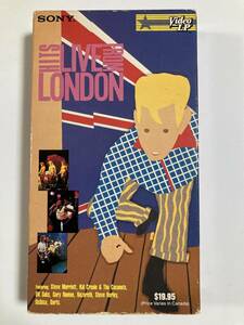 [ yellowtail tissue lock ]hitsu* Live *f rom * London (HITS LIVE FROM LONDON)( rare ) used VCR,UK record 