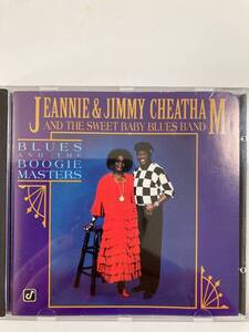 【ブルース】ジェニー&ジミー チェザム(Jeannie & Jimmy Cheatham)「ブルース・アンド・ザ・ブギーマスターズ」(レア)中古CD、US盤、BL-142