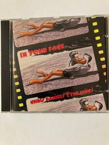 【ブルース】クリスダニエルス(Chris Daniels & The Kings)「イン・ユア・フェイス（IN YOUR FACE)」(レア)中古CD,USオリジナル初盤,BL-151