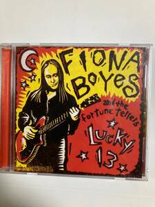 【ブルース】フィオナ・ボイズ（FIONA BOYES）「ラッキー１３（Lucky 13)」(レア)中古CD、USオリジナル初盤、BL-179