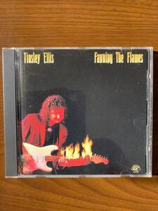 【ブルース】ティンズレー・エリス(TINSLEY ELLIS)「ファニング・ザ・フレイムズ(Fanning The Flames)」(レア)中古CD,US初盤,BL-183