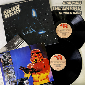 2LP スター ウォーズ STAR WARS THE EMPIRE STRIKES BACK 帝国の逆襲 オリジナル サウンド トラック RSO レコード コレクション 札幌の画像1