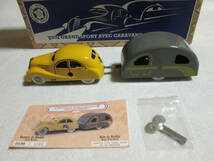 ノレブ ルノー スポーツ + キャラバンカー シリアルNo.0099 約20cm (M-207) NOREV RENAULT VIVA GRAND SPORT ET SA CARAVANE_画像1