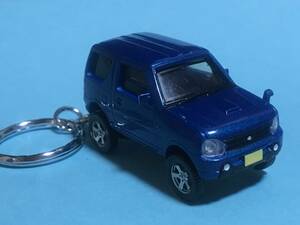  key holder Suzuki Jimny blue metallic 3 generation JB23 Jimny mascot accessory 