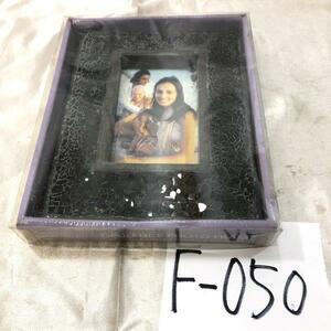 Opulence Photo Frame Mirrored Crackled Glass Effect フォトフレーム 10.2x15.3 cm F-050