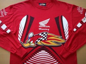 希少 ! 正規品 90s 00s ビンテージ HONDA RACING USA ホンダ レーシング HRC ロンT 長袖 Tシャツ モータースポーツ / モトクロス supreme