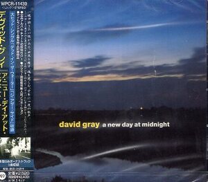 ■ デイヴィッド・グレイ ( david gray ) [ ア・ニュー・デイ・アット・ミッドナイト ] 新品 未開封 CD 即決 送料サービス ♪