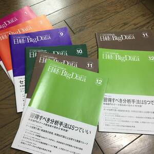 日経BigData 日経ビッグデータ　セット　おまけ付き